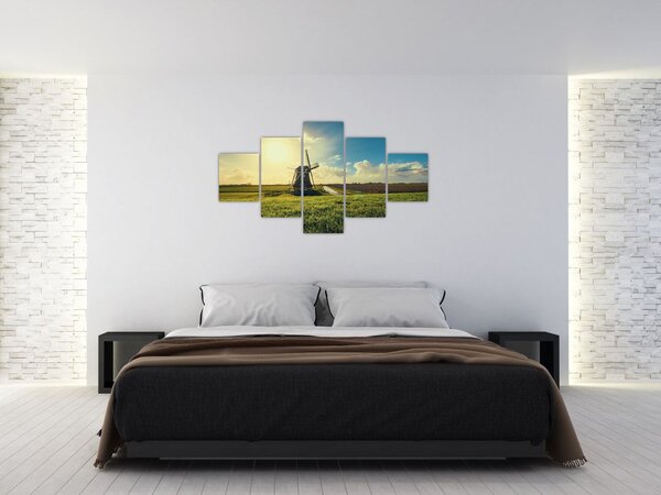 Obraz - Wiatrak (125x70 cm)