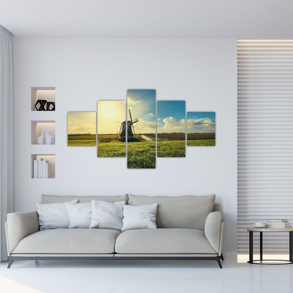 Obraz - Wiatrak (125x70 cm)