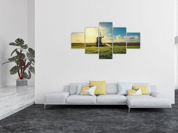 Obraz - Wiatrak (125x70 cm)