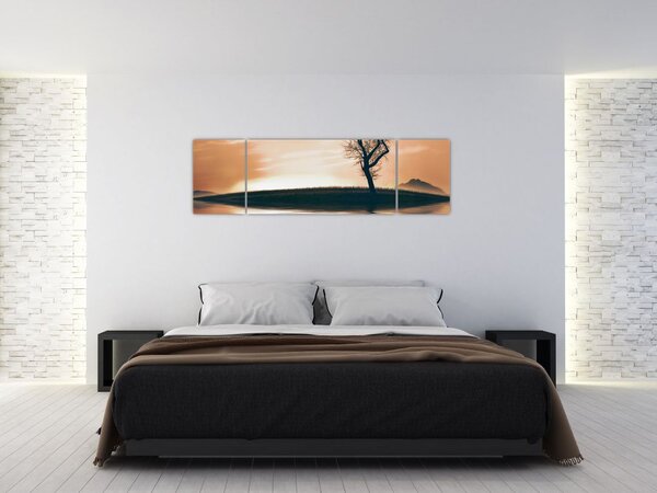 Obraz drzewa na wyspie (170x50 cm)