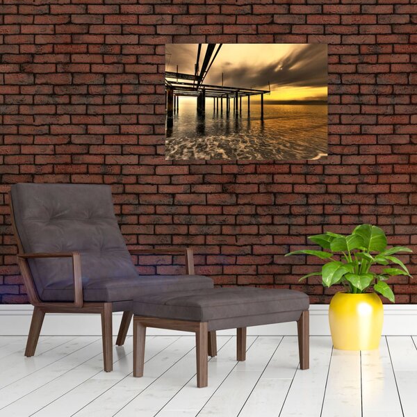 Obraz - Architektura nad wybrzeżem (70x50 cm)