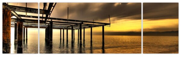 Obraz - Architektura nad wybrzeżem (170x50 cm)