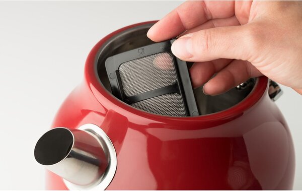 Czerwony czajnik elektryczny 1,7 l Dorset Putty – Haden