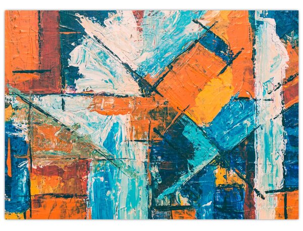 Obraz - Abstrakcja (70x50 cm)
