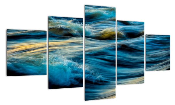 Obraz - Fale (125x70 cm)