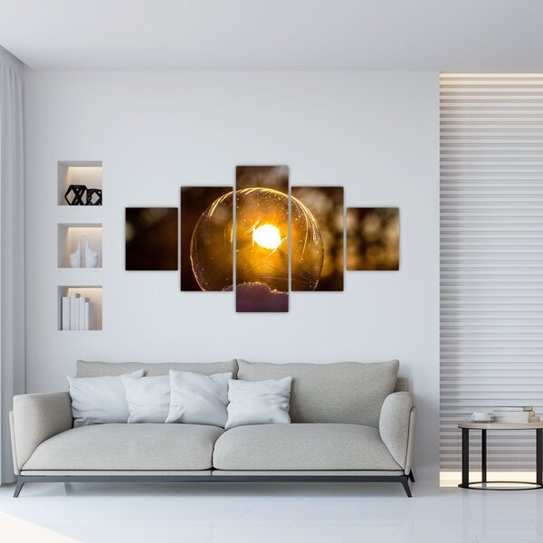 Obraz - Przezroczysta bańka (125x70 cm)