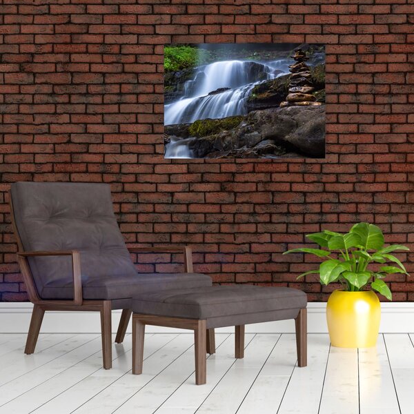 Obraz wodospadu (70x50 cm)