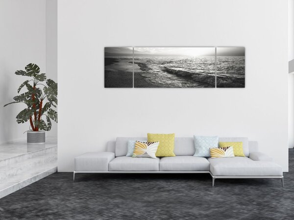 Obraz - Na brzegu morza (170x50 cm)