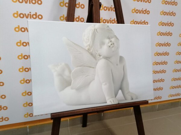 Obraz urocza figurka anioła