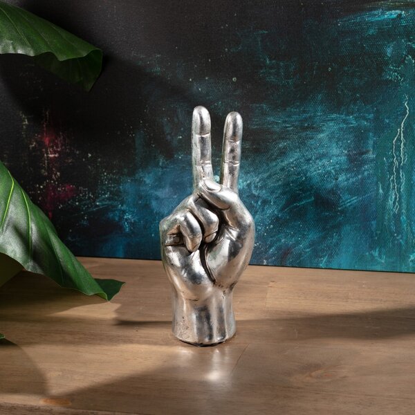 Dekoracja Hand Sign Peace 26cm