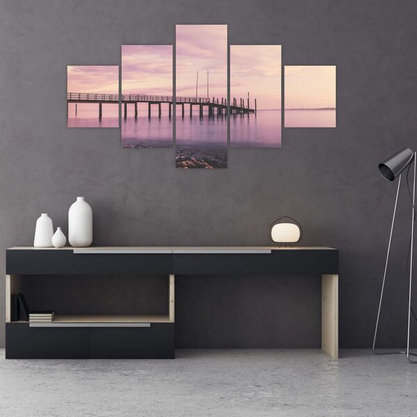 Obraz - Port (125x70 cm)