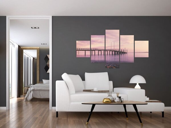 Obraz - Port (125x70 cm)
