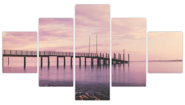 Obraz - Port (125x70 cm)