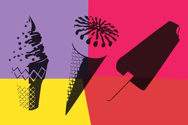 Obraz letni pop art