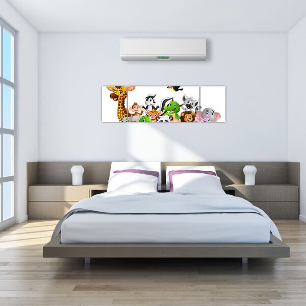 Obraz zwierząt (170x50 cm)