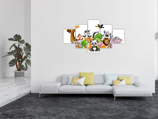 Obraz zwierząt (125x70 cm)