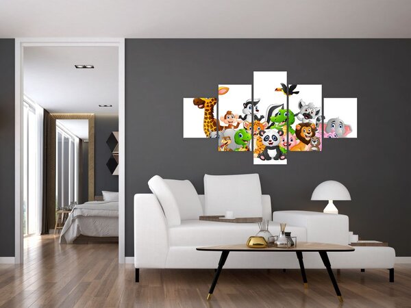Obraz zwierząt (125x70 cm)
