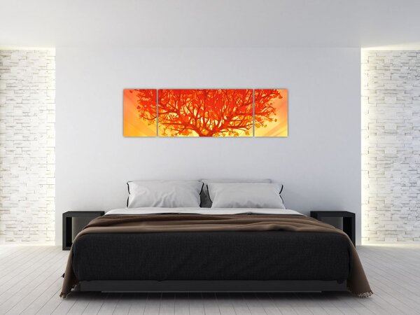 Obraz - Drzewo w słońcu (170x50 cm)