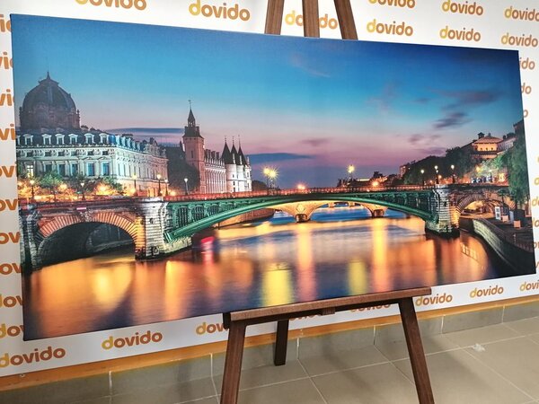 Obraz olśniewająca panorama Paryża