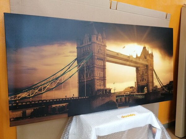Obraz zachód słońca nad Tower Bridge