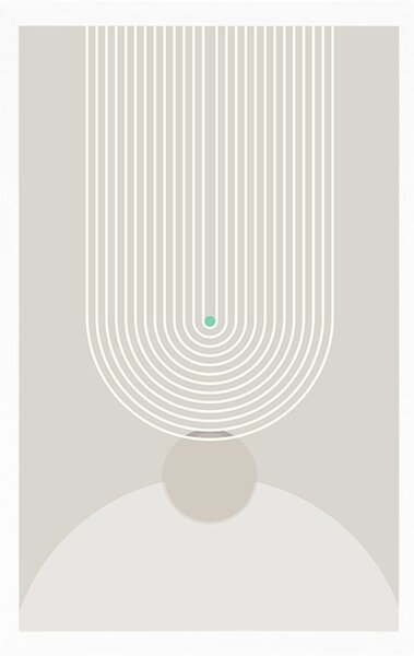 Plakat nowoczesne wzory Mid-Century