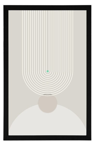 Plakat nowoczesne wzory Mid-Century