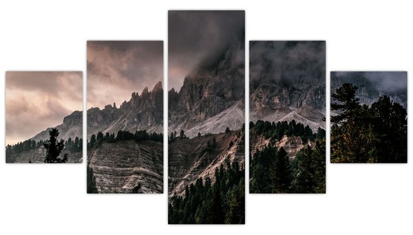 Obraz Gór Skalistych (125x70 cm)