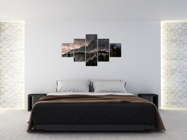 Obraz Gór Skalistych (125x70 cm)