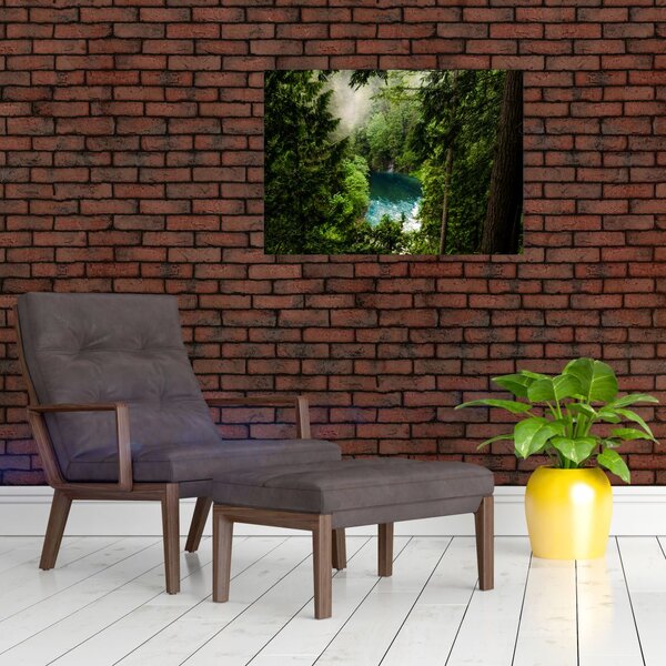 Obraz - Przestrzeń między drzewami (70x50 cm)