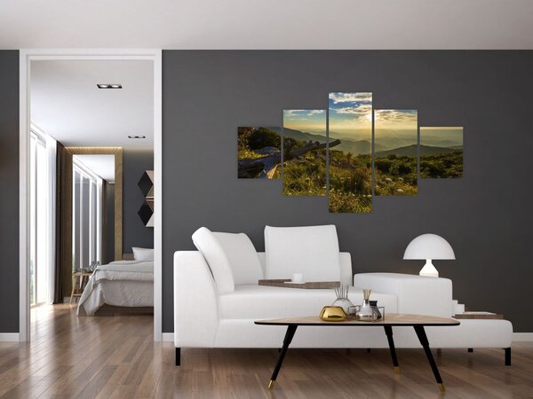 Obraz - Widok na otoczenie (125x70 cm)