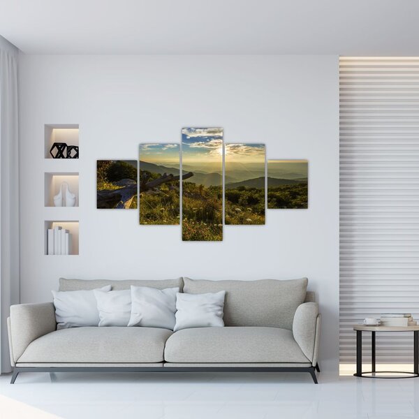 Obraz - Widok na otoczenie (125x70 cm)