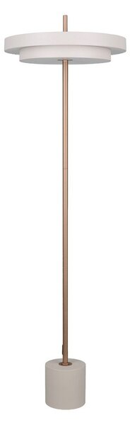 Lampa stojąca LED ze ściemniaczem w kolorze kości słoniowej (wysokość 138 cm) Keaton – Trio