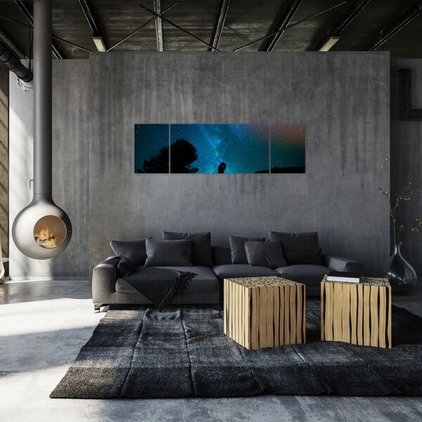 Obraz - Spotkanie pod gwiazdami (170x50 cm)