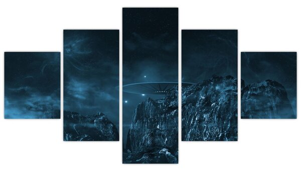 Obraz - Misja obcych (125x70 cm)