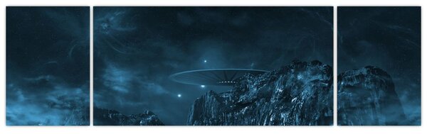 Obraz - Misja obcych (170x50 cm)