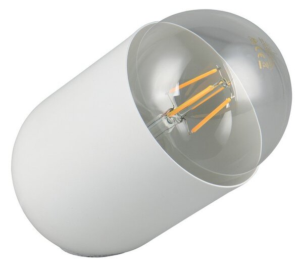 Biała lampa stołowa (wysokość 13,5 cm) Nara – Reality