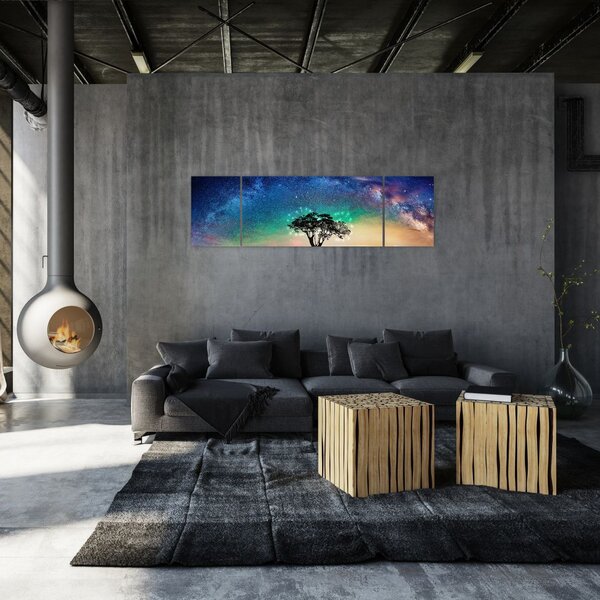 Obraz - Odpoczynek pod gwiazdami (170x50 cm)