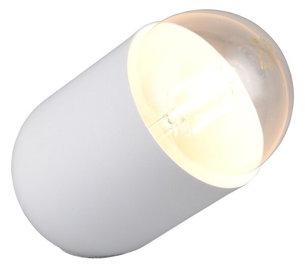 Biała lampa stołowa (wysokość 13,5 cm) Nara – Reality