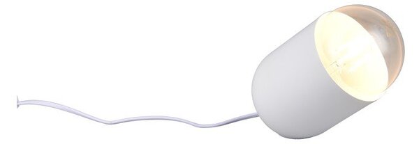 Biała lampa stołowa (wysokość 13,5 cm) Nara – Reality