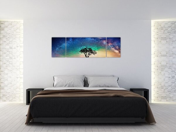 Obraz - Odpoczynek pod gwiazdami (170x50 cm)