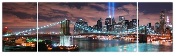 Obraz - Nowy Jork, Manhattan (170x50 cm)
