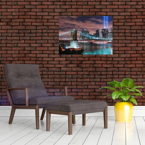 Obraz - Nowy Jork, Manhattan (70x50 cm)
