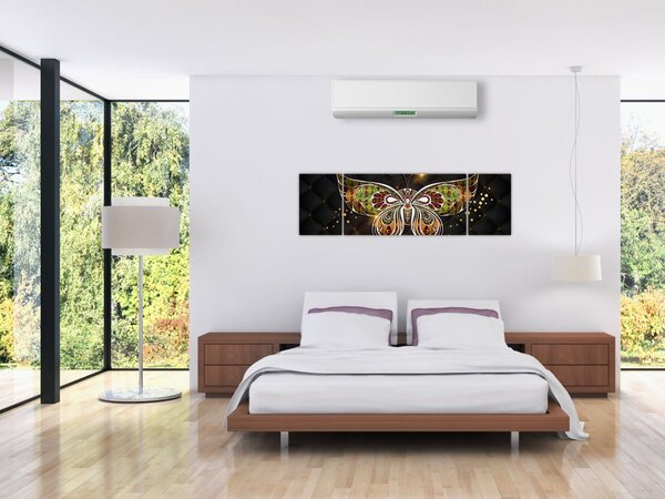 Obraz - Magiczny motyl (170x50 cm)