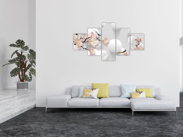 Obraz - Wiosna (125x70 cm)