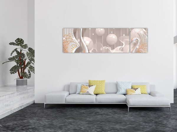 Obraz - Przeklęte łabędzie (170x50 cm)