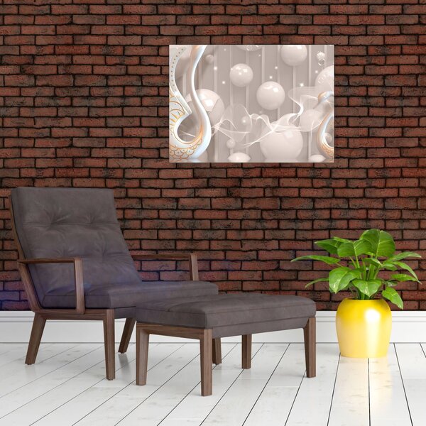 Obraz - Przeklęte łabędzie (70x50 cm)