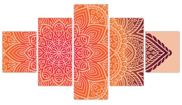 Obraz - Mandala sztuka (125x70 cm)