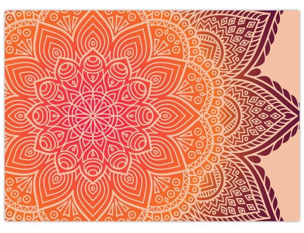 Obraz - Mandala sztuka (70x50 cm)