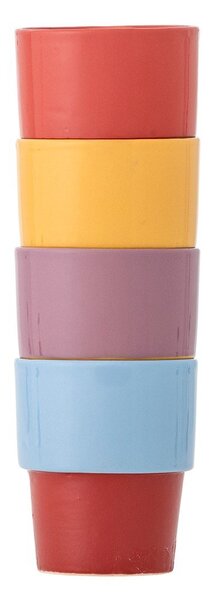 Kamionkowe filiżanki zestaw 4 szt. do cappuccino 150 ml Ewan – Bloomingville