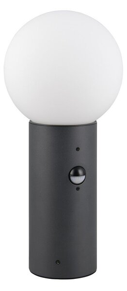 Lampa zewnętrzna typu słupek z czujnikiem ruchu ø 18 cm Mures – Trio